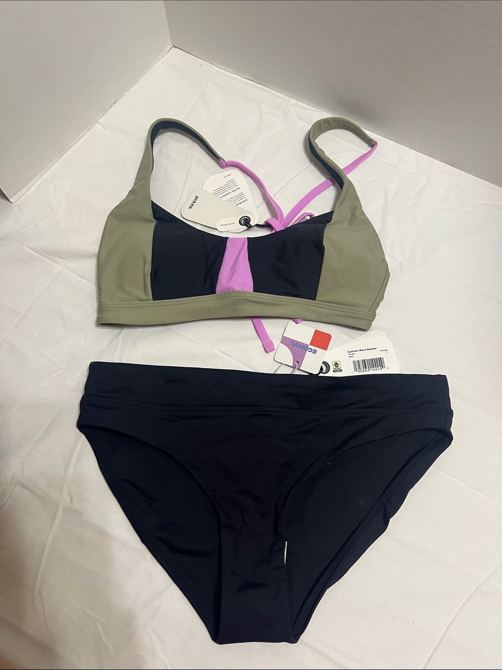 NWT PrAna Tulum Top and Summer Wave Bottoms - Size Small
